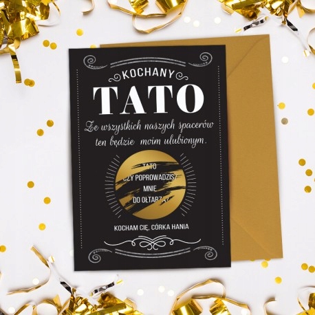 ZDRAPKA Pytanie do Taty Kolor dominujący czarny