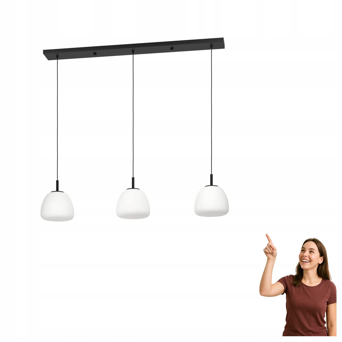 Závěsná lampa Balmes 390202 Eglo