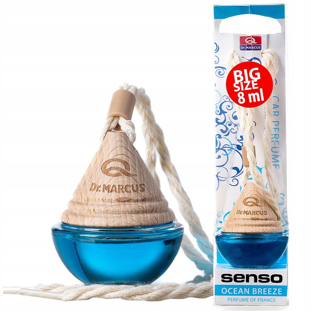 Dr.Marcus Zapach do samochodu domu biura Senso Wood, Ocean 8ml