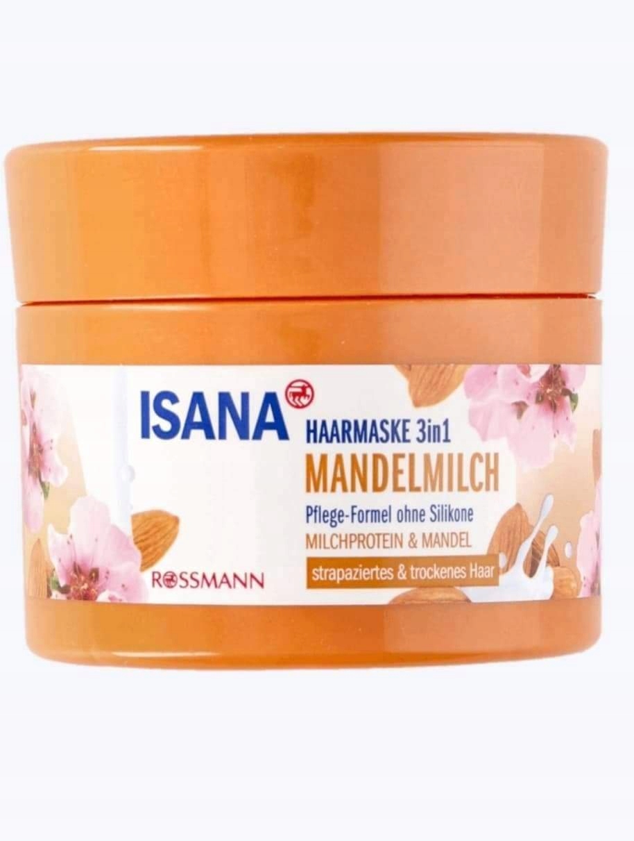 Isana Mandelmilch maska na vlasy, obnova 250 ml