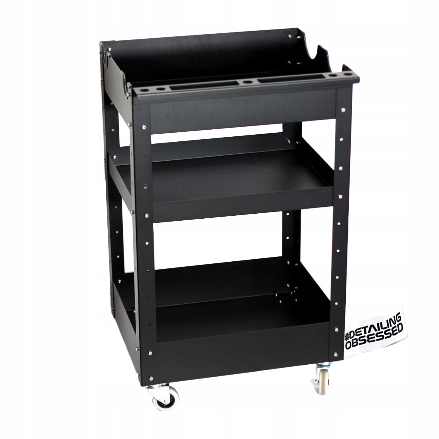 Detailingový Vozík S Otvorom Na Vedro Na Čistenie Leštiacich Podložiek