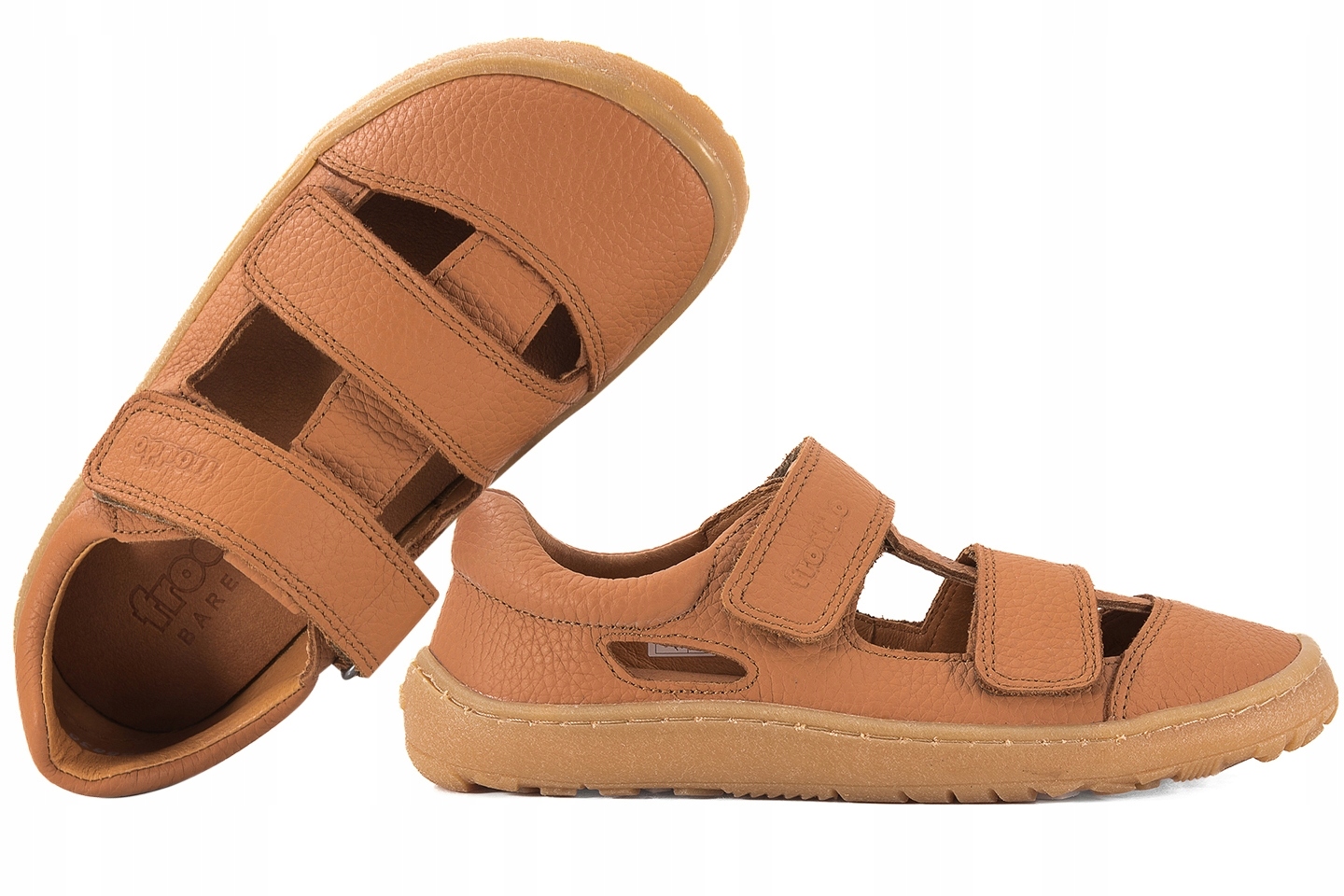 Froddo G3150266-2 Barefoot Sandały Dziecięce Półbuty Wycięte Skórzane 27