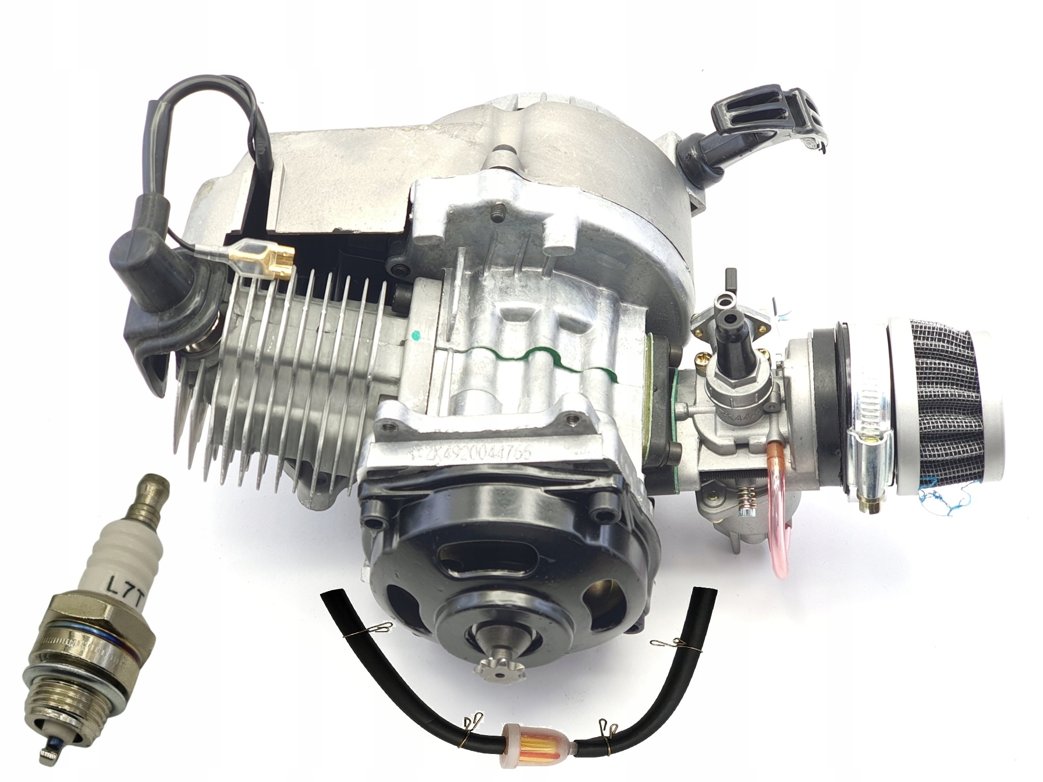 Motor Pocket Dirty Bike Mini Cross Atv Quad 60ccm 44mm 2T Tuning Bonus