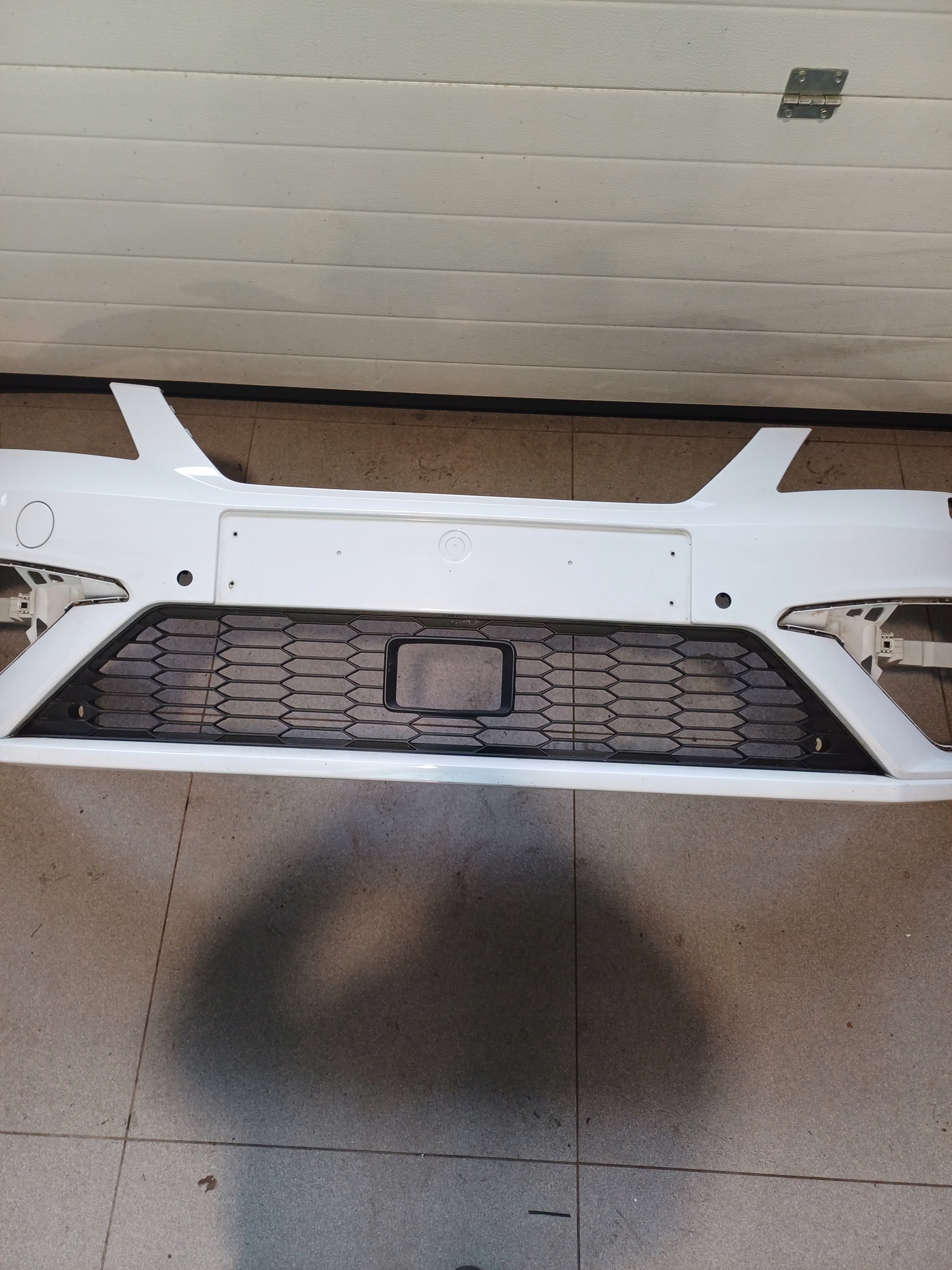 bumper front front SEAT LEON 3 III FR LIFT 5F0807221AB 4 X PDC washer