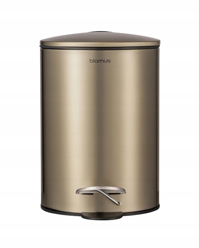 Levně Blomus Tubo odpadkový koš 3 l Koupelnový Mosaz