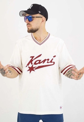 Fotbalový dres Karl Kani Varsity Star PD00007554 béžový