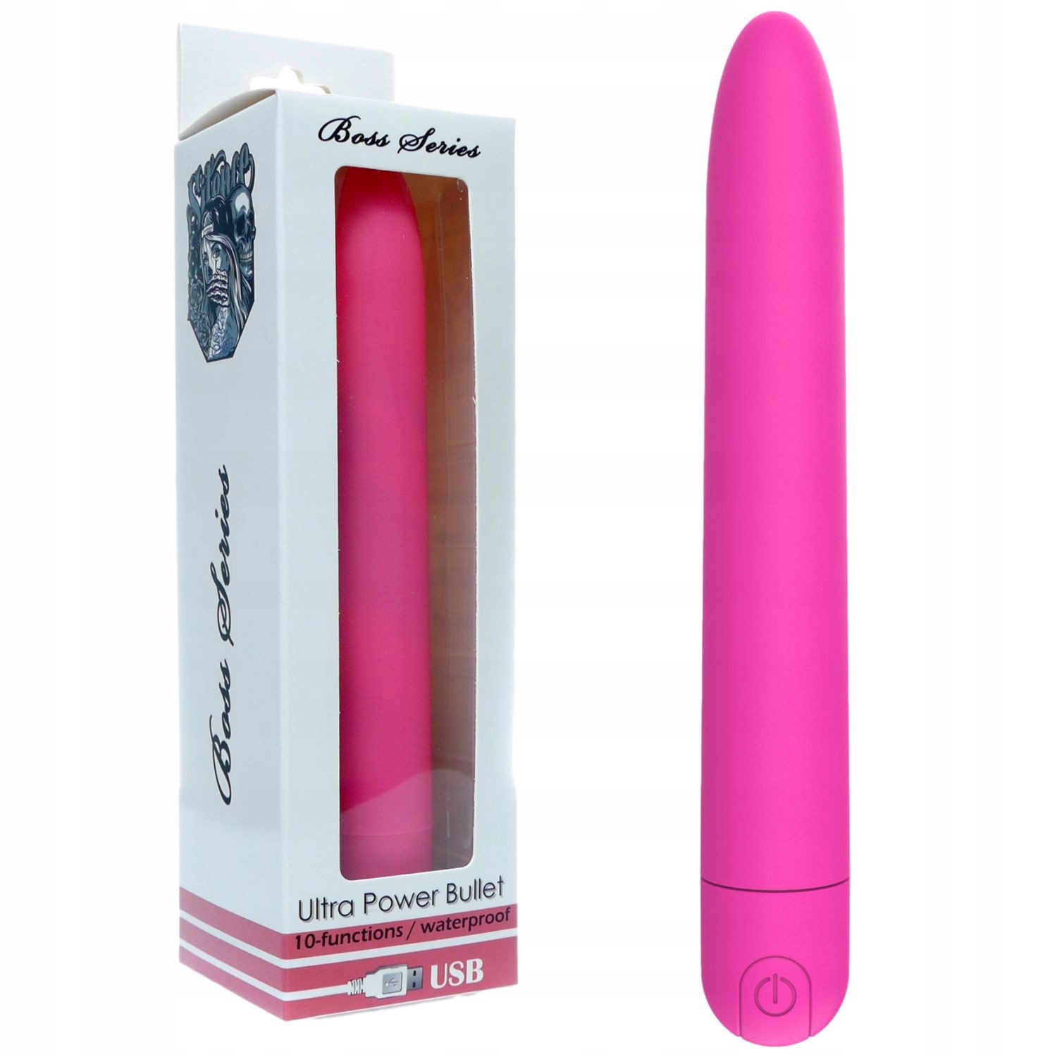 

Usb Klasyczny wibrator "pocisk"BossSerie