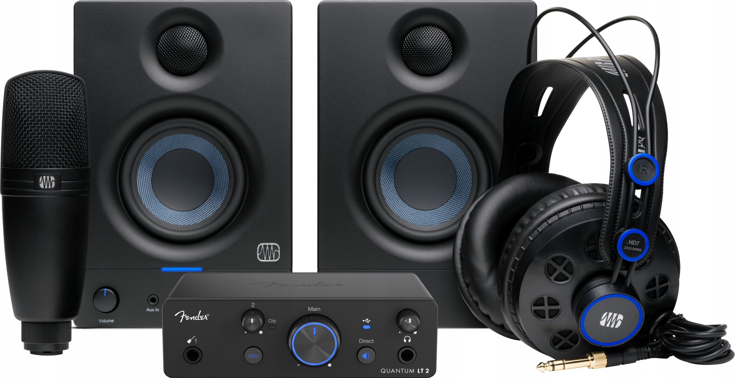 Fender Quantum Complete – kompletní sada pro domácí nahrávací studio