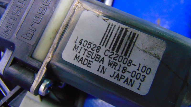 window regulator right front NISSAN QASHQAI II J11 13-21R
