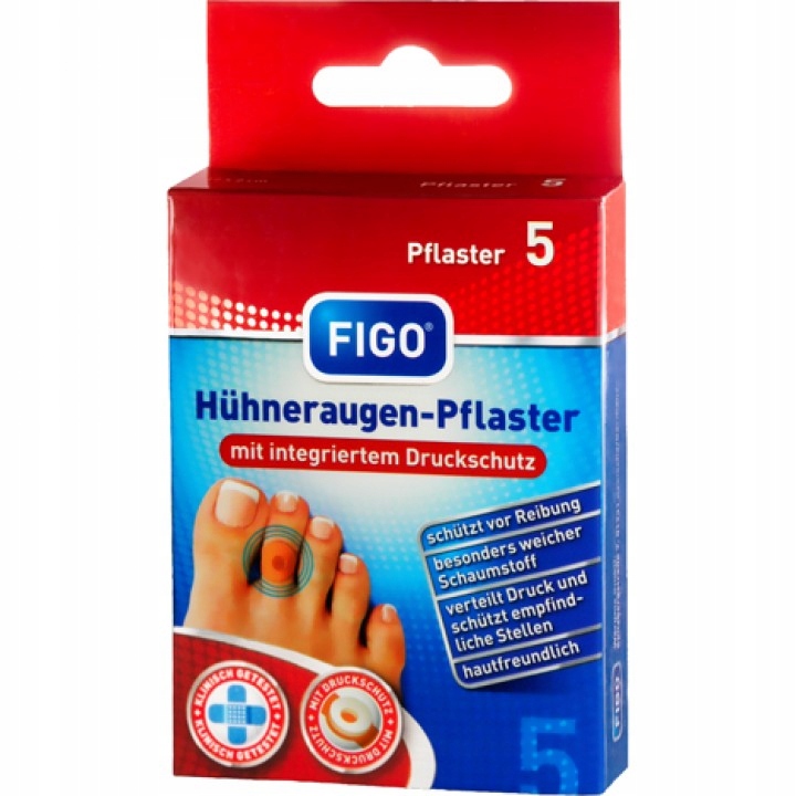 

Plastry na odciski 5 sztuk Germany