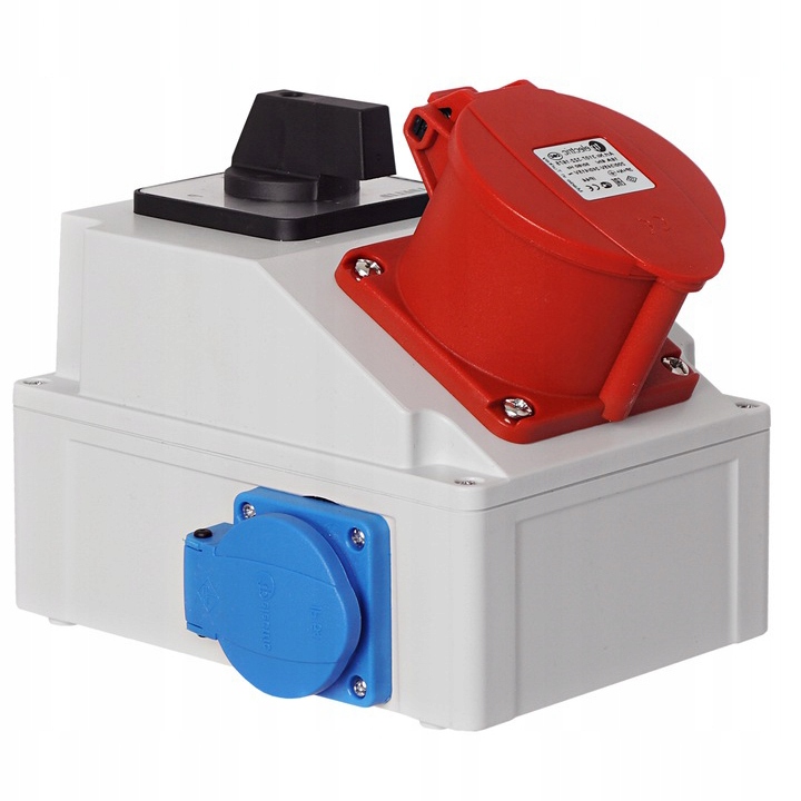 Stavební rozvaděč na omítku 0-1 16A 5P 1x230V RSJ01165-1