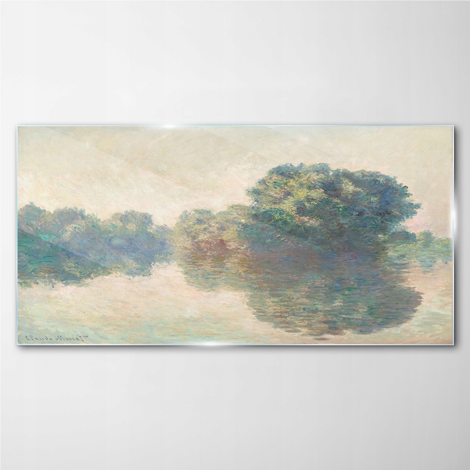 

Foto-obraz szklany Sekwana w givert Monet 140x70