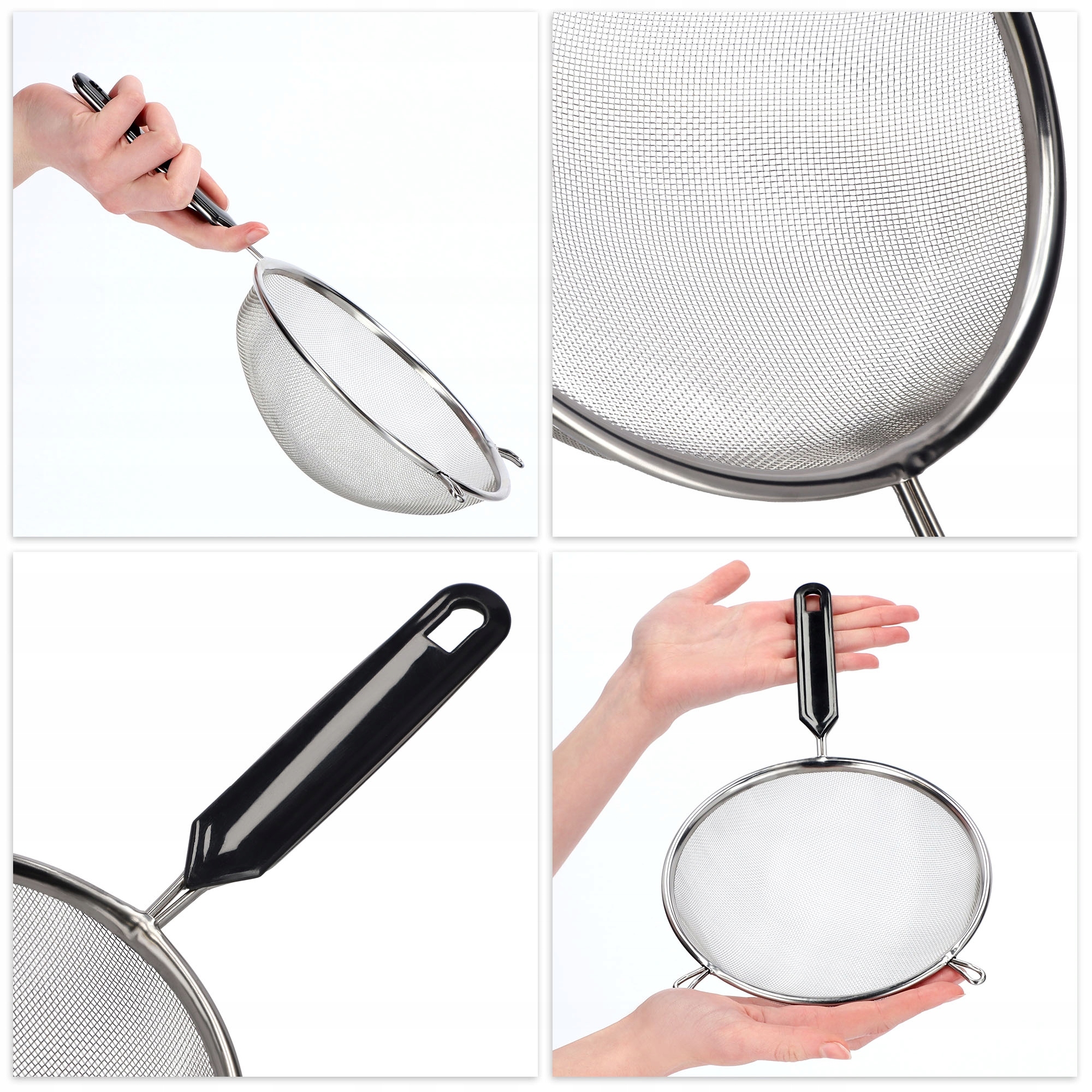 SITKO KUCHENNE PRZESIEWACZ MĄKI NIERDZEWNE 18 cm Rodzaj sitko