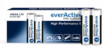 EverActive Pro Alkaine Bateria Alkaliczne Paluszki R6 LR6 AA 10szt.