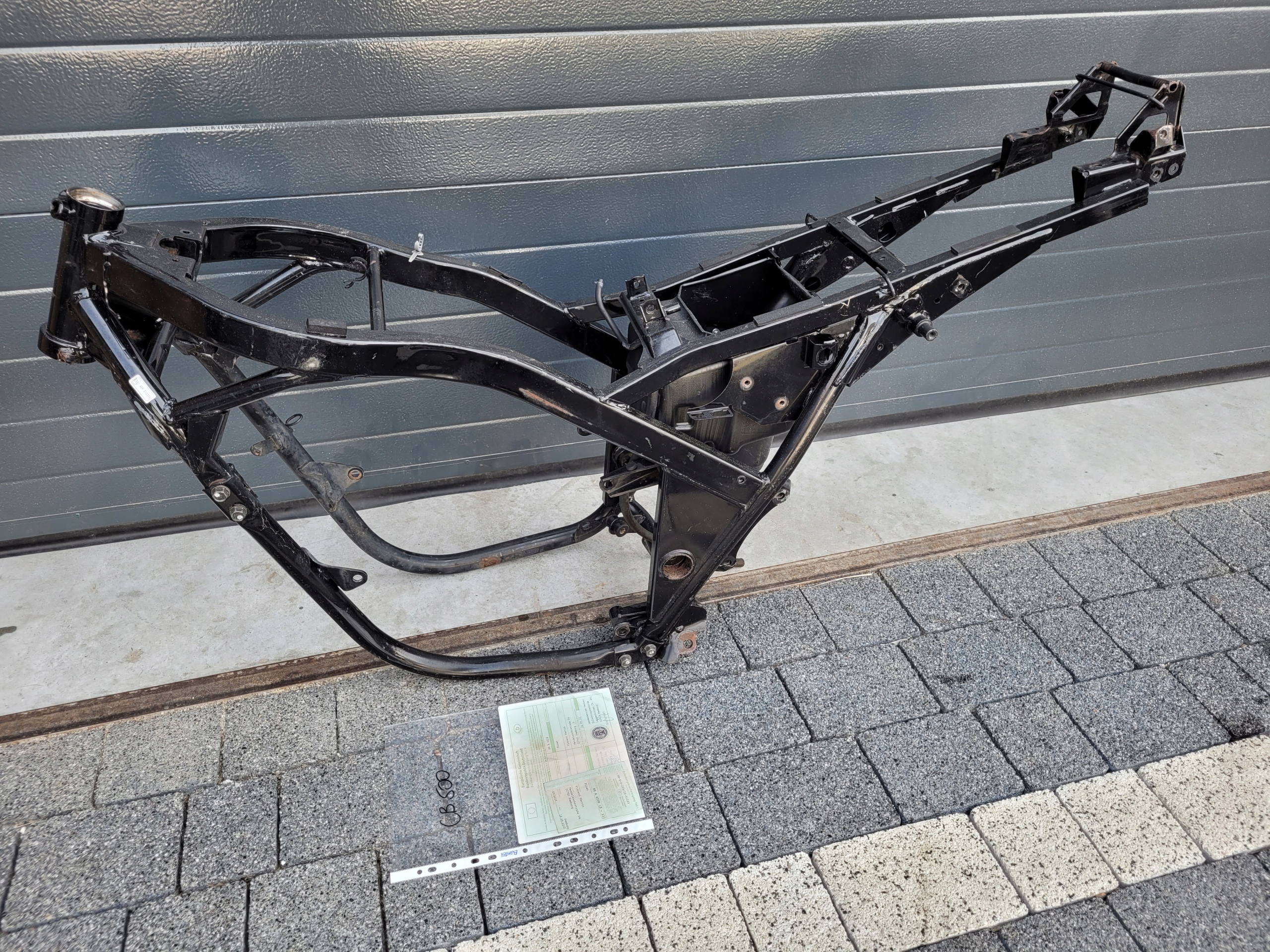 Honda cb 500 93 03 Rama dokumenty DE