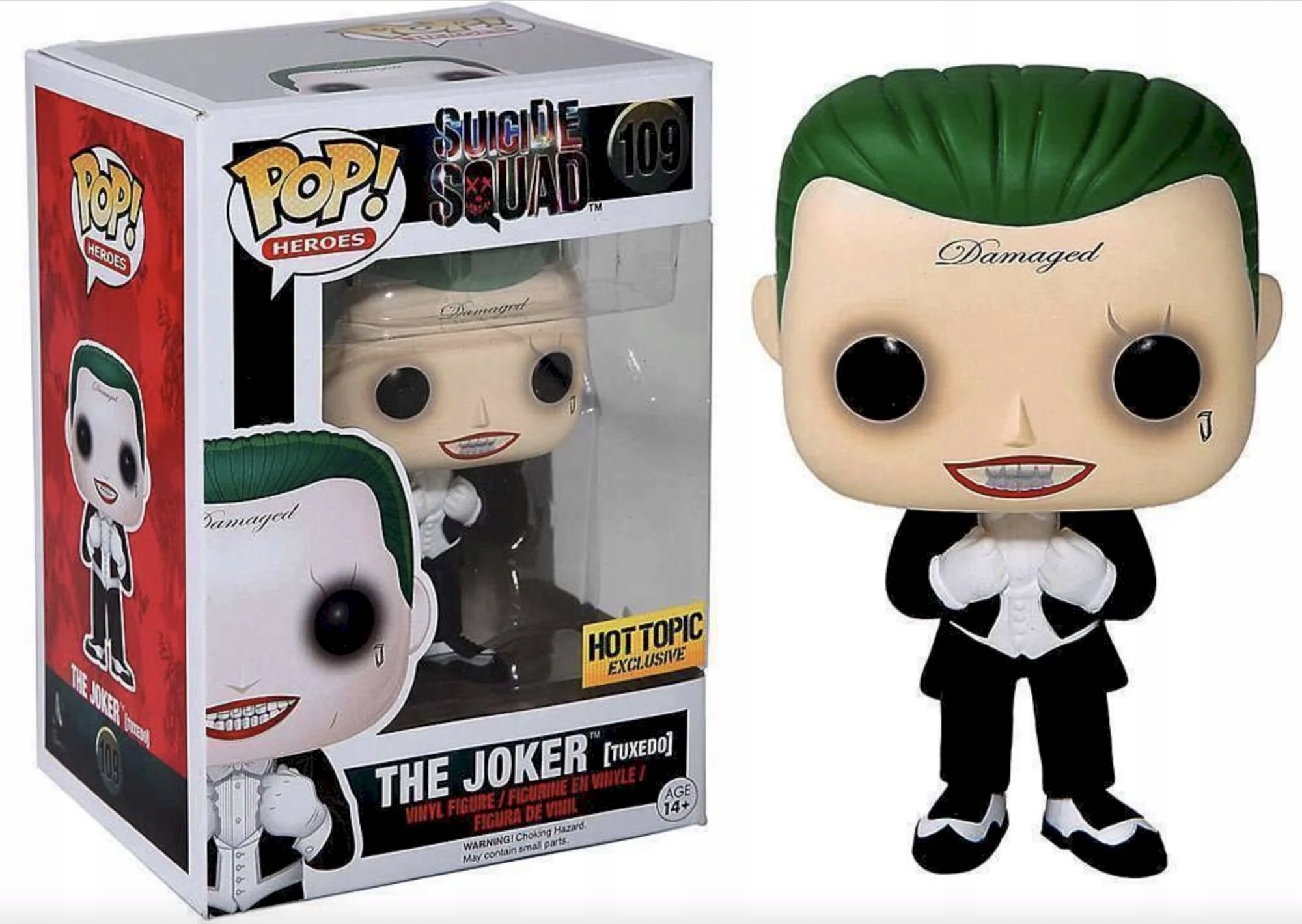 Funko Pop! Suicide Squad #109 The Joker (Tuxedo) Exclusive