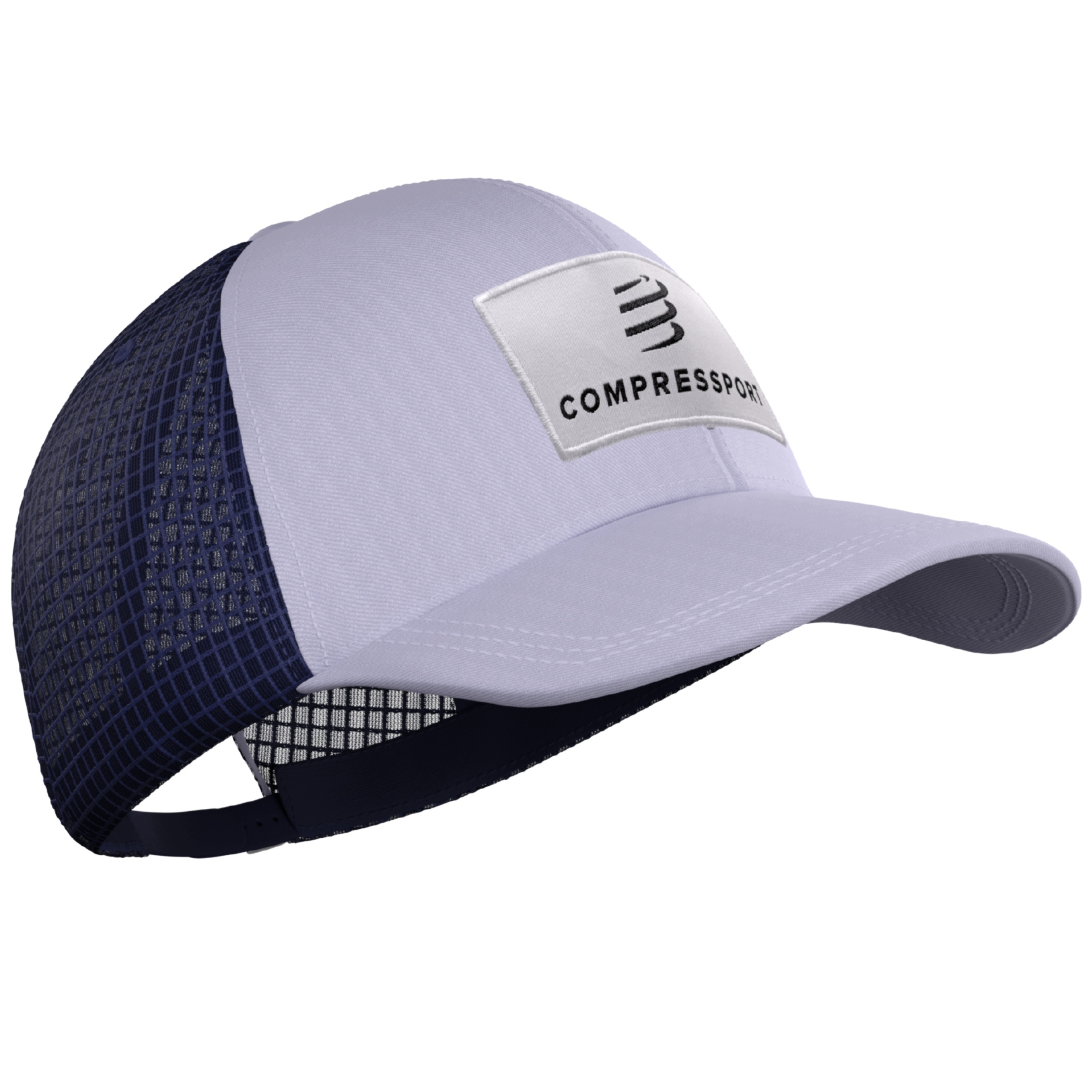 Czapka z Daszkiem do Biegania Compressport Trucker 6P Cap Lawendowa