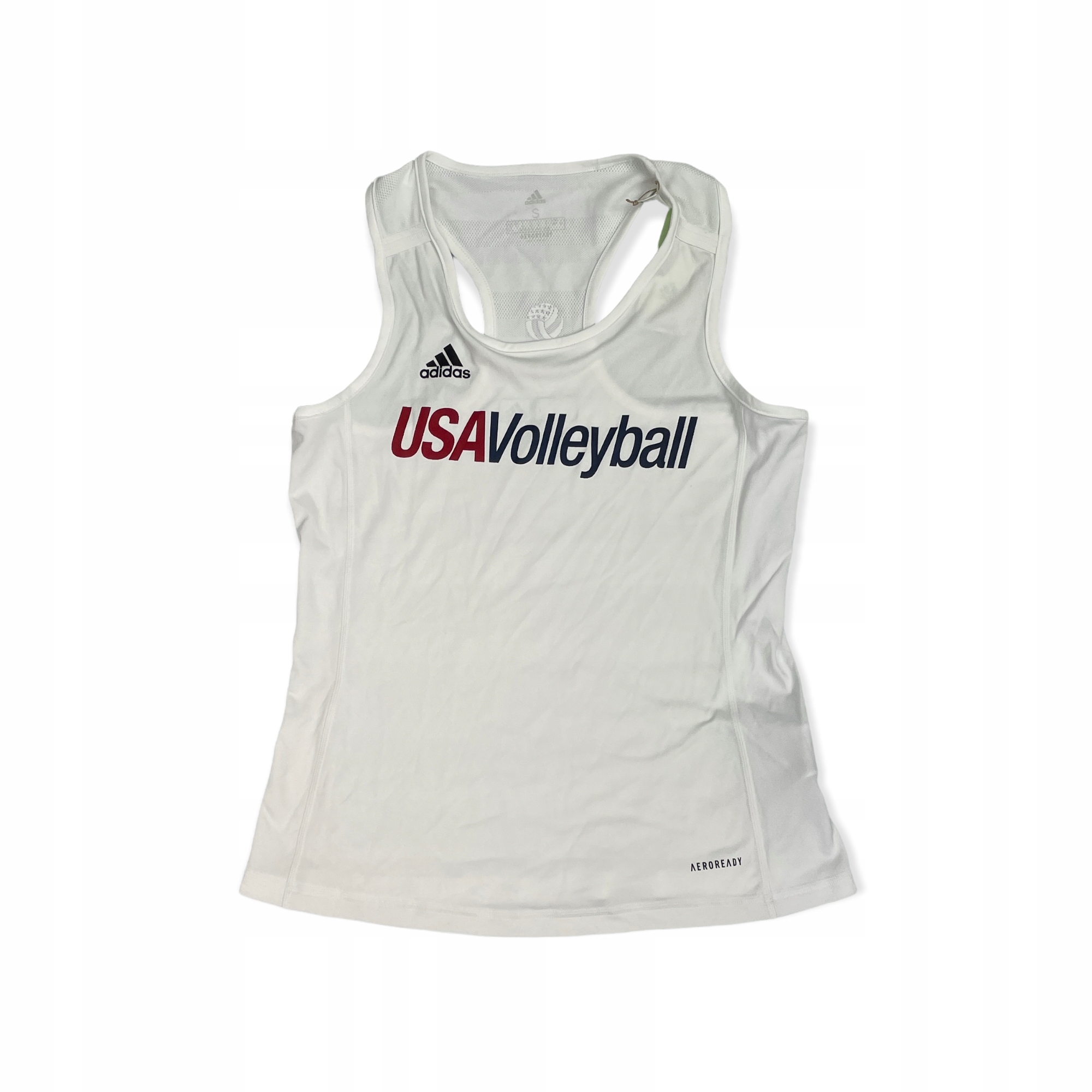 Koszulka biała damska Adidas Usa Volleyball Xs