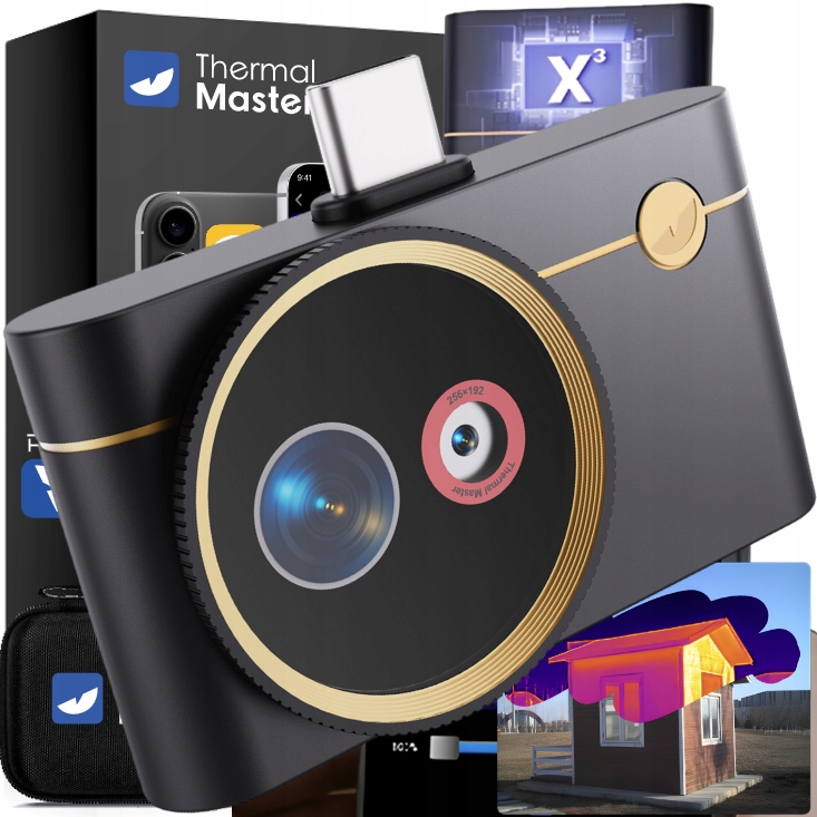 Termovízna kamera Thermal Master P4 Android 2xKAMERA 512x384 X³ Ir