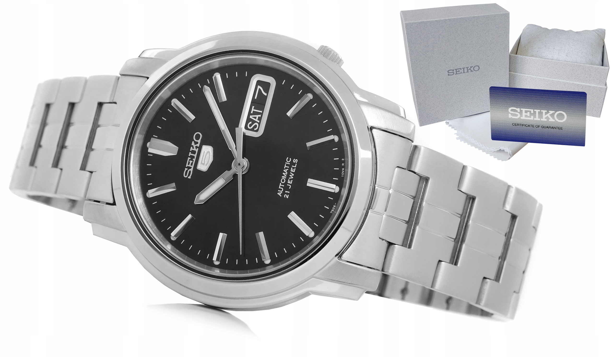Pánské Hodinky Seiko 5 Sportovní Klasický Automat Krabička