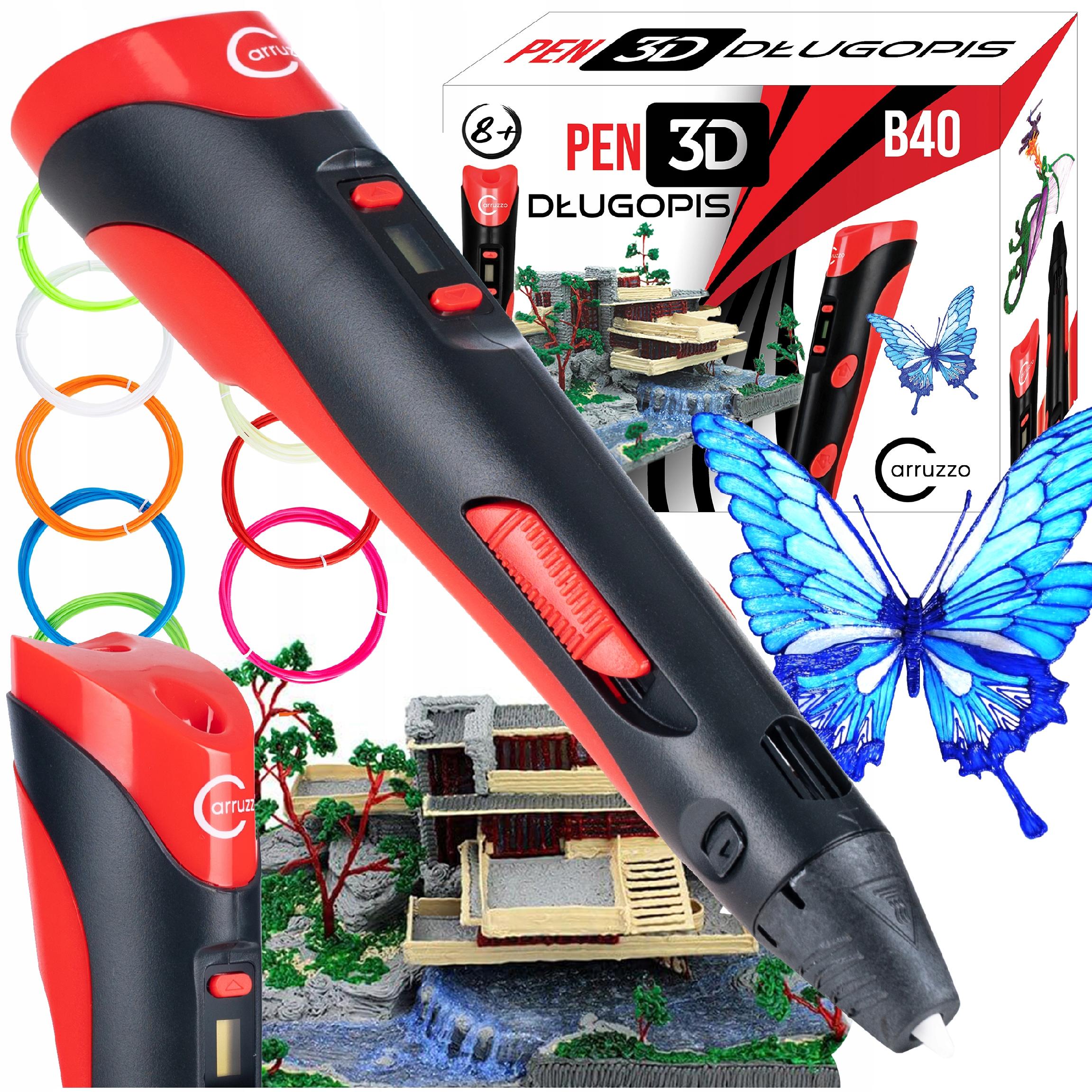 

Długopis Drukarka 3D Pen Wkład Filament Szablony