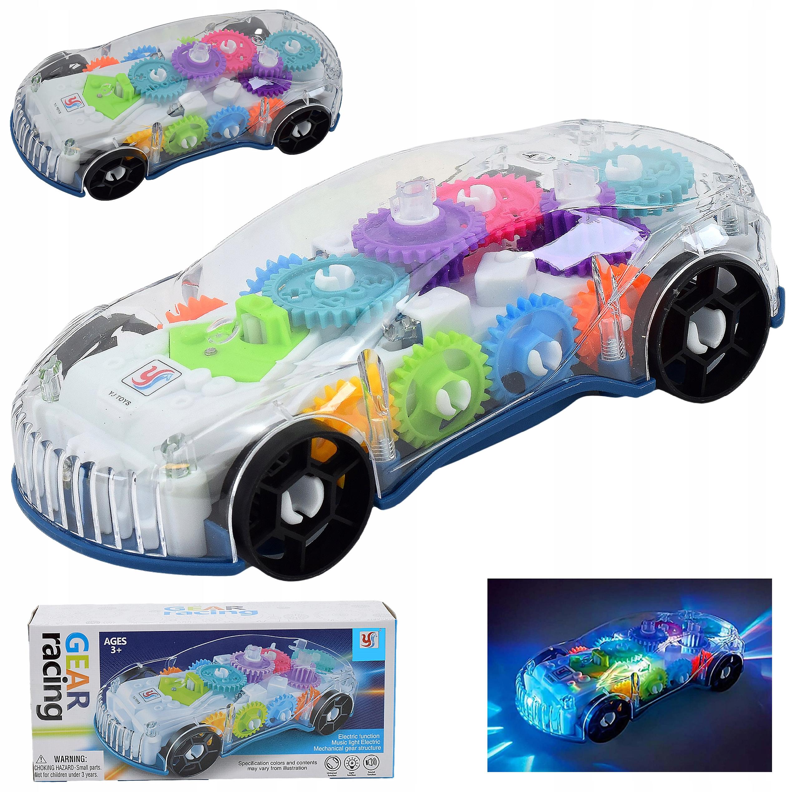 SAMOCHÓD INTERAKTYWNE AUTO AUTKO JEŹDZI ŚWIECI GRA