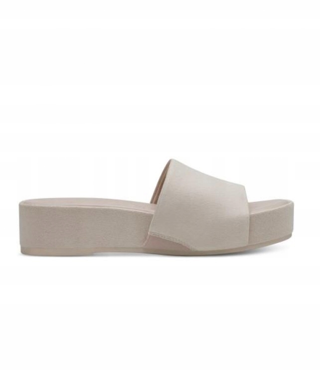 C2B006 BEŻOWE KLAPKI NA PLATFORMIE TAMARIS 40 ZIT Oryginalne opakowanie producenta pudełko