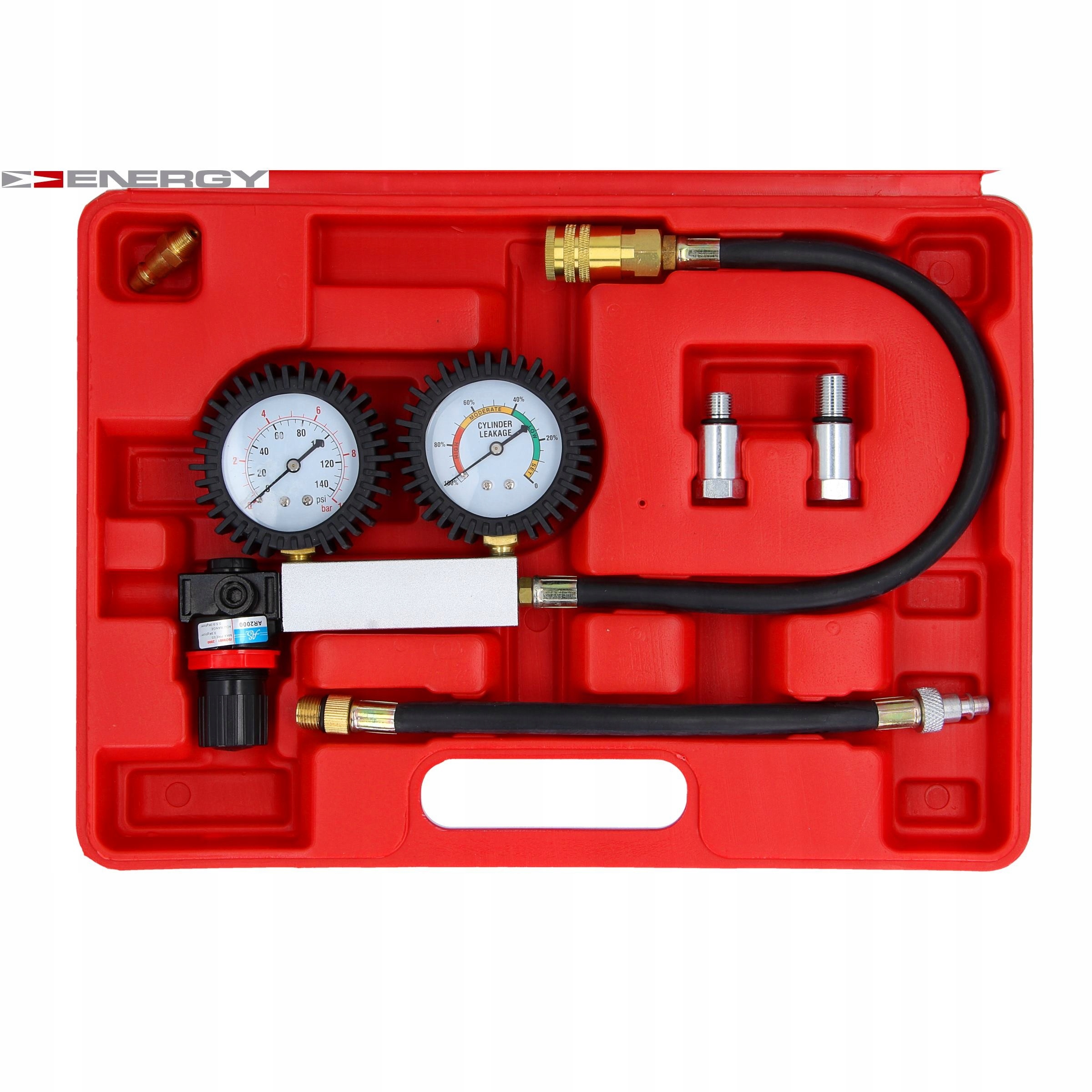TESTER SZCZELNOŚCI CYLINDRÓW 0-70 BAR Marka Energy
