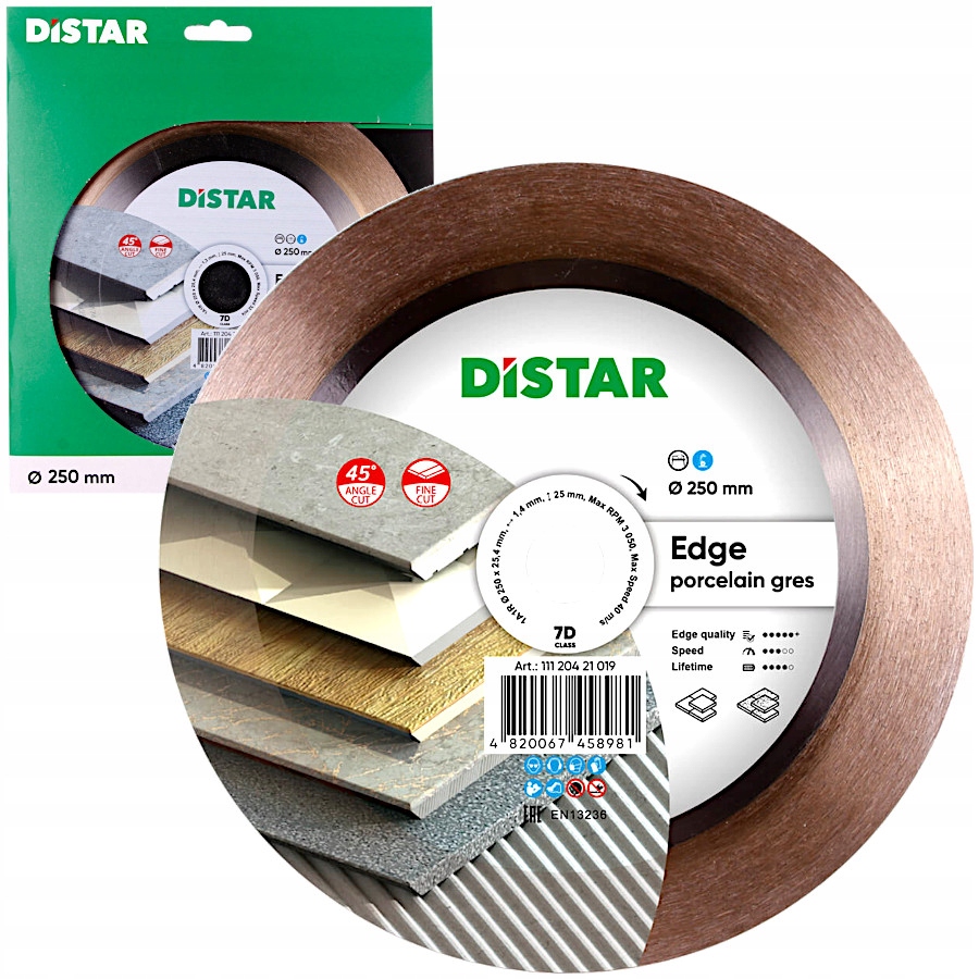 DISTAR EDGE - Tarcza diamentowa do gresu 250 mm