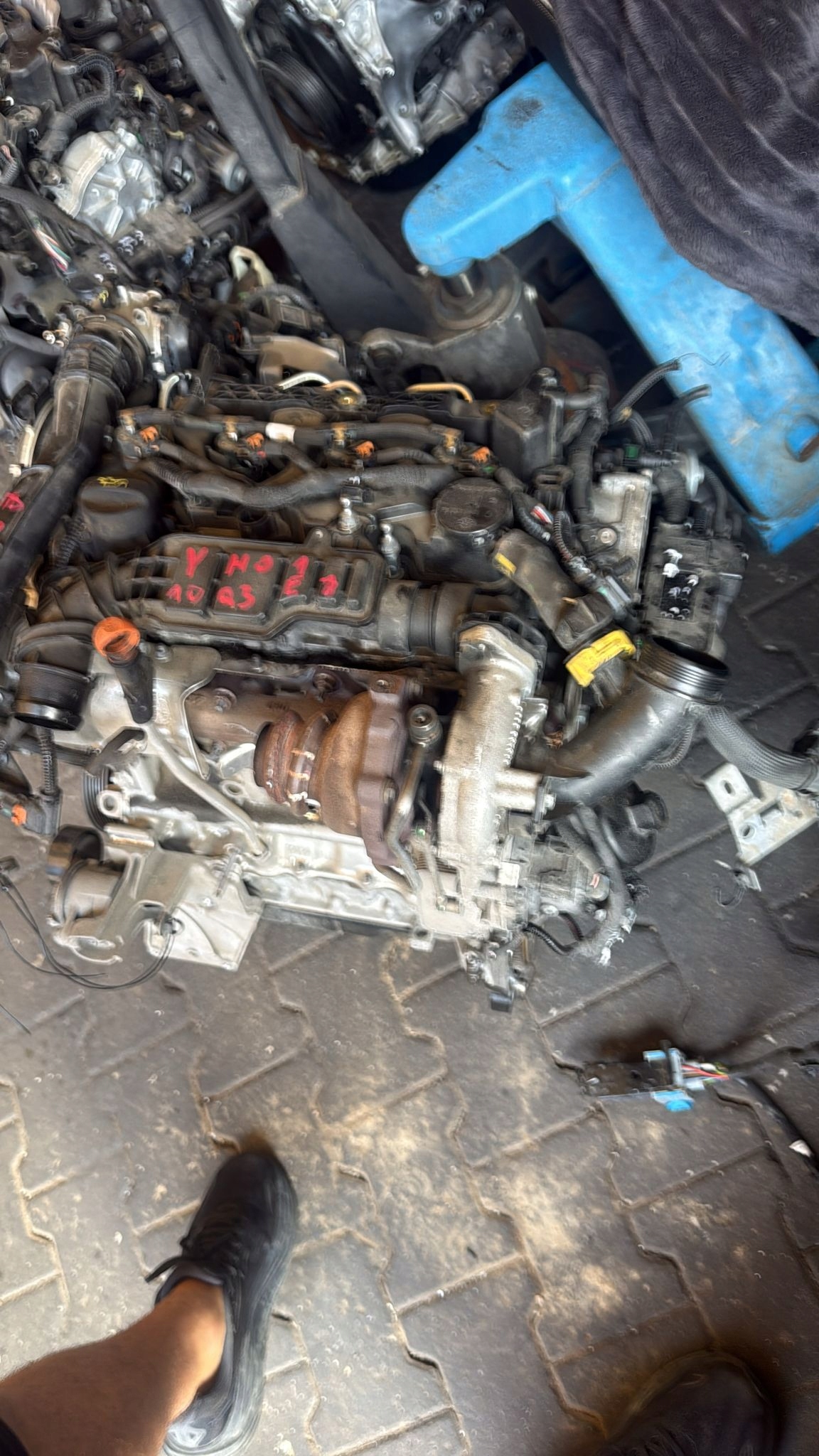 engine complete PEUGEOT PSA YH01 10Q3EJ 85TYS KM