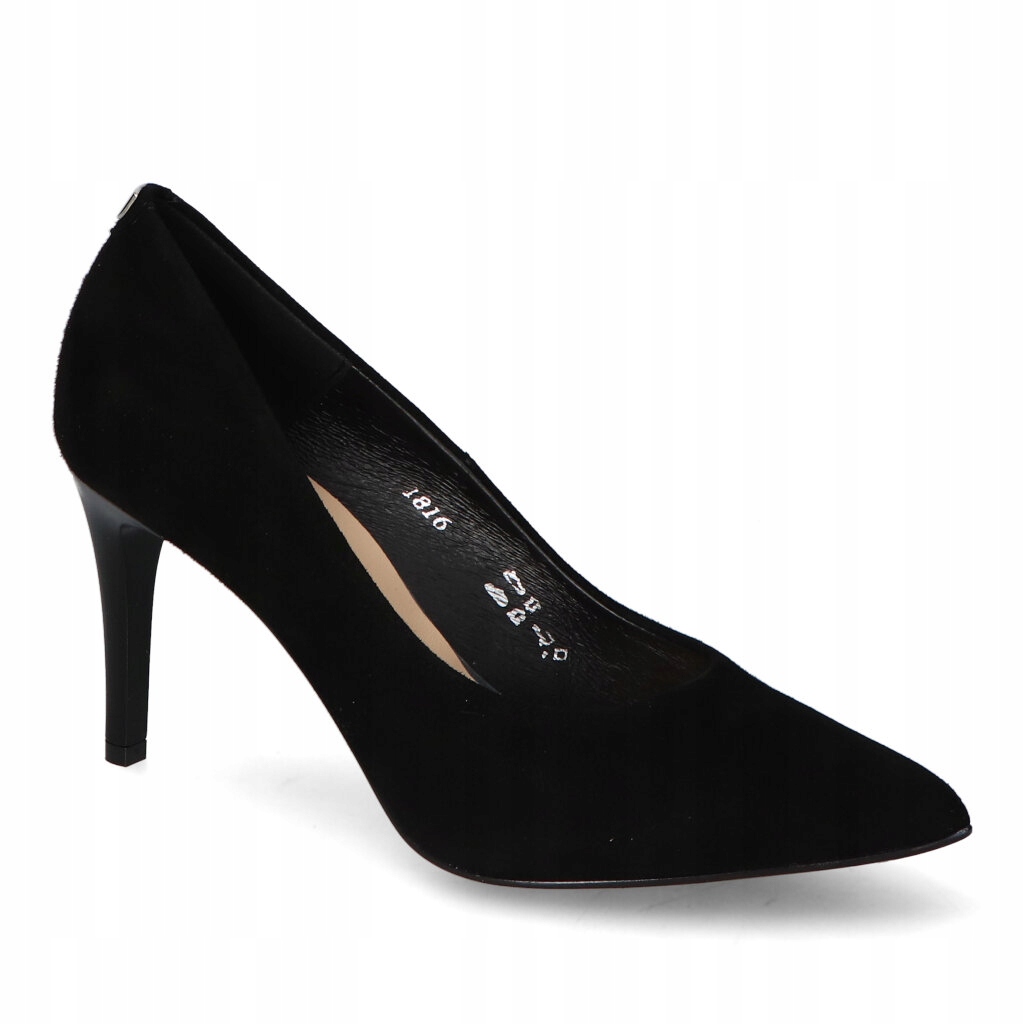 Boty Sala 1816/21 Černý semiš 40