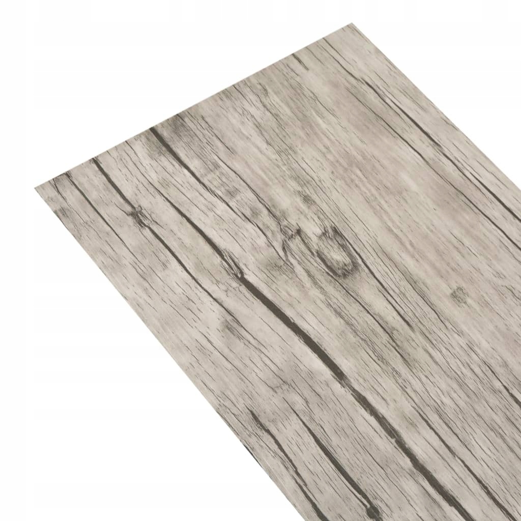 SAMOPRZYLEPNE PANELE PODŁOGOWE PVC 2,51 M² 2 PŁOWY Szerokość produktu 15.2 cm