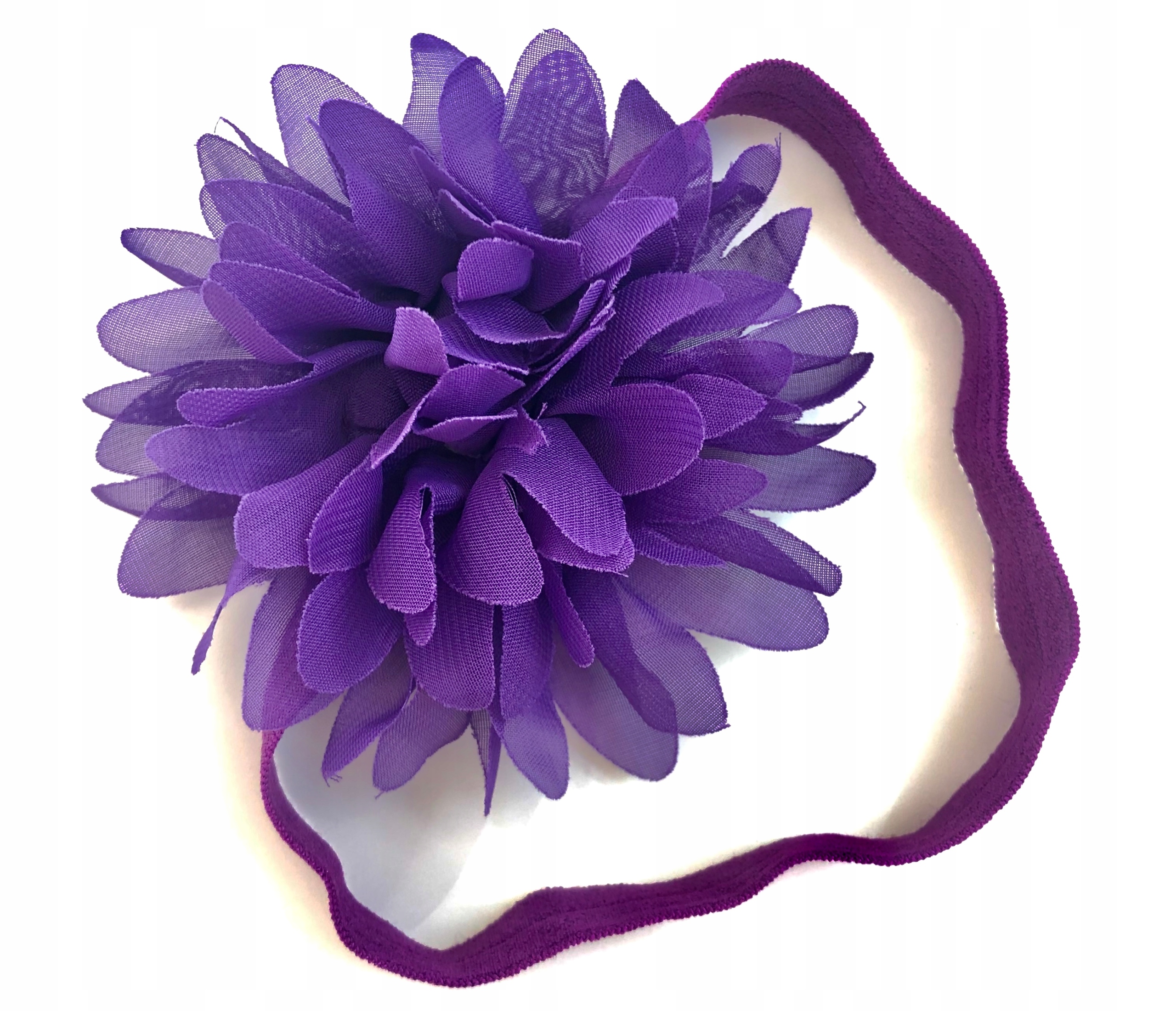 OZDOBNA OPASKA NA GŁOWĘ DLA DZIECI - Z GUMKĄ