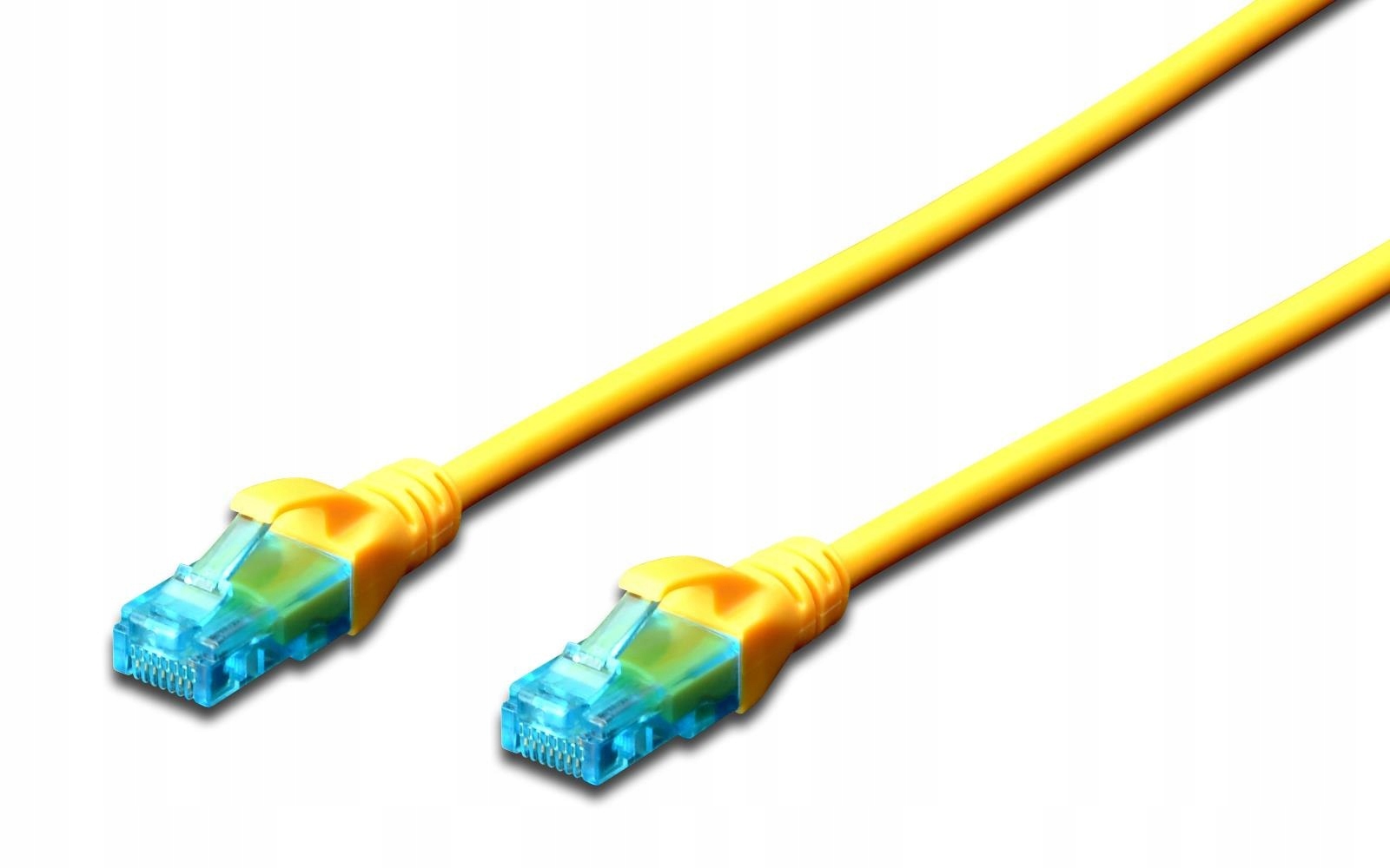 Digitus Patchcord Digitus Utp kat. 5e 25m Pvc żółt