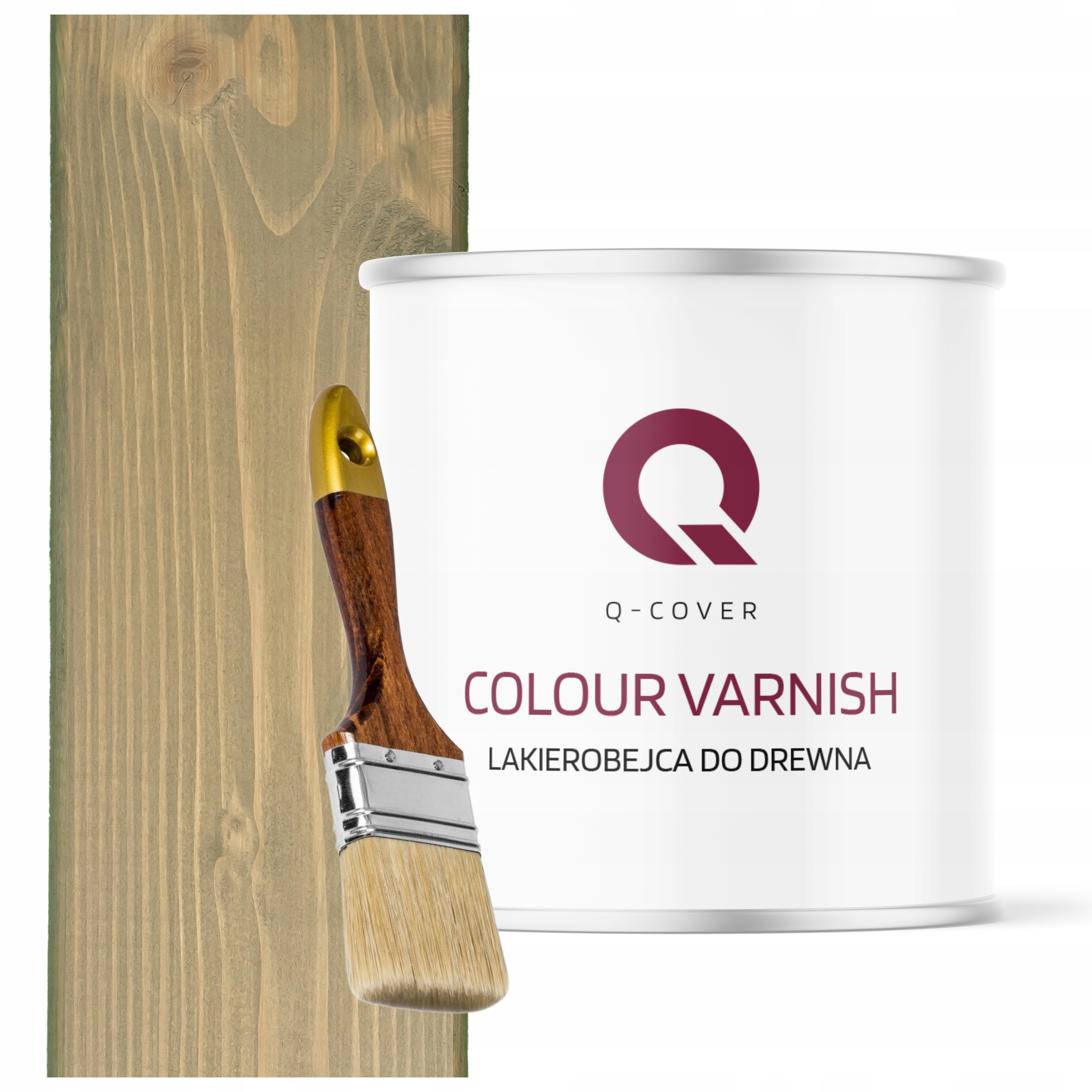 Lakovnice Na Dřevěné Prvky 3V1 Šedá Žlutá Polomatná 2,5L Dárek