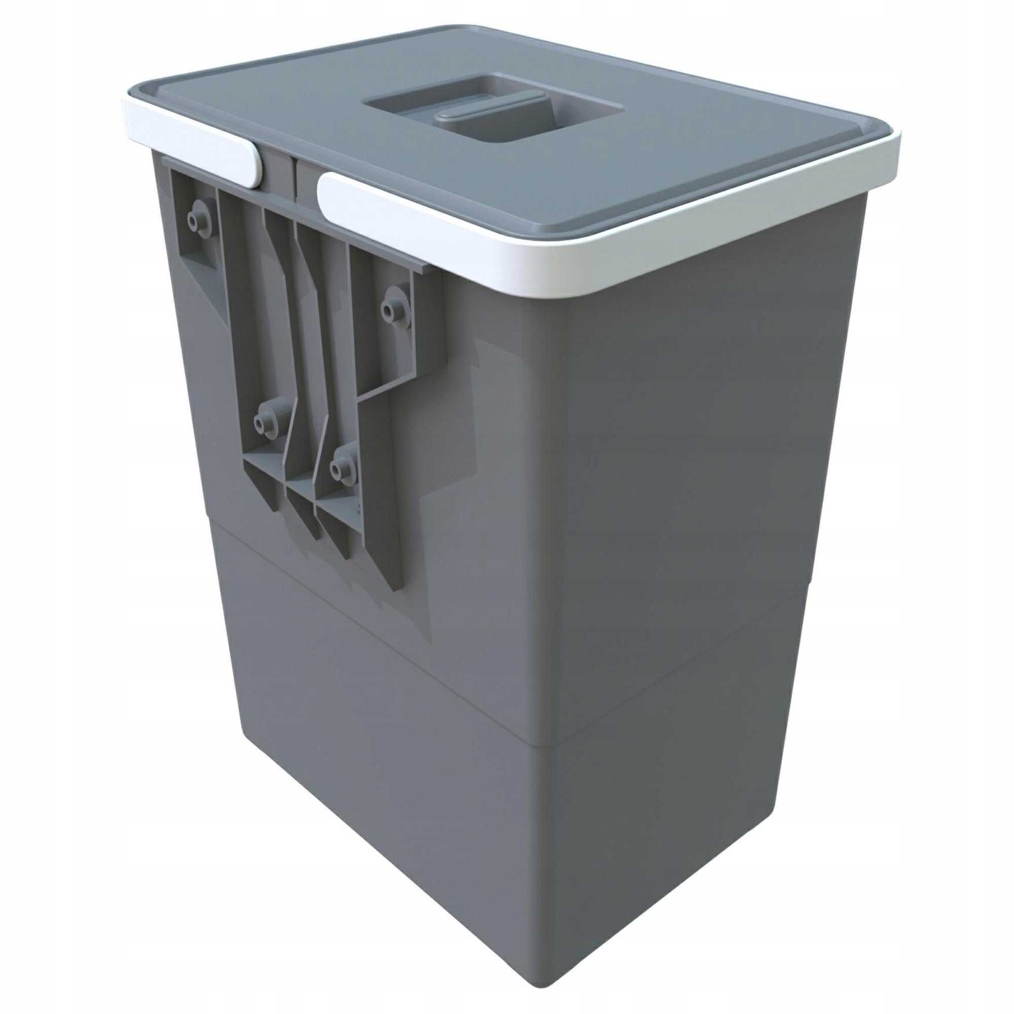 Kosz na śmieci na drzwi szafki 45 Elletipi sortownik do segregacji 1x18L