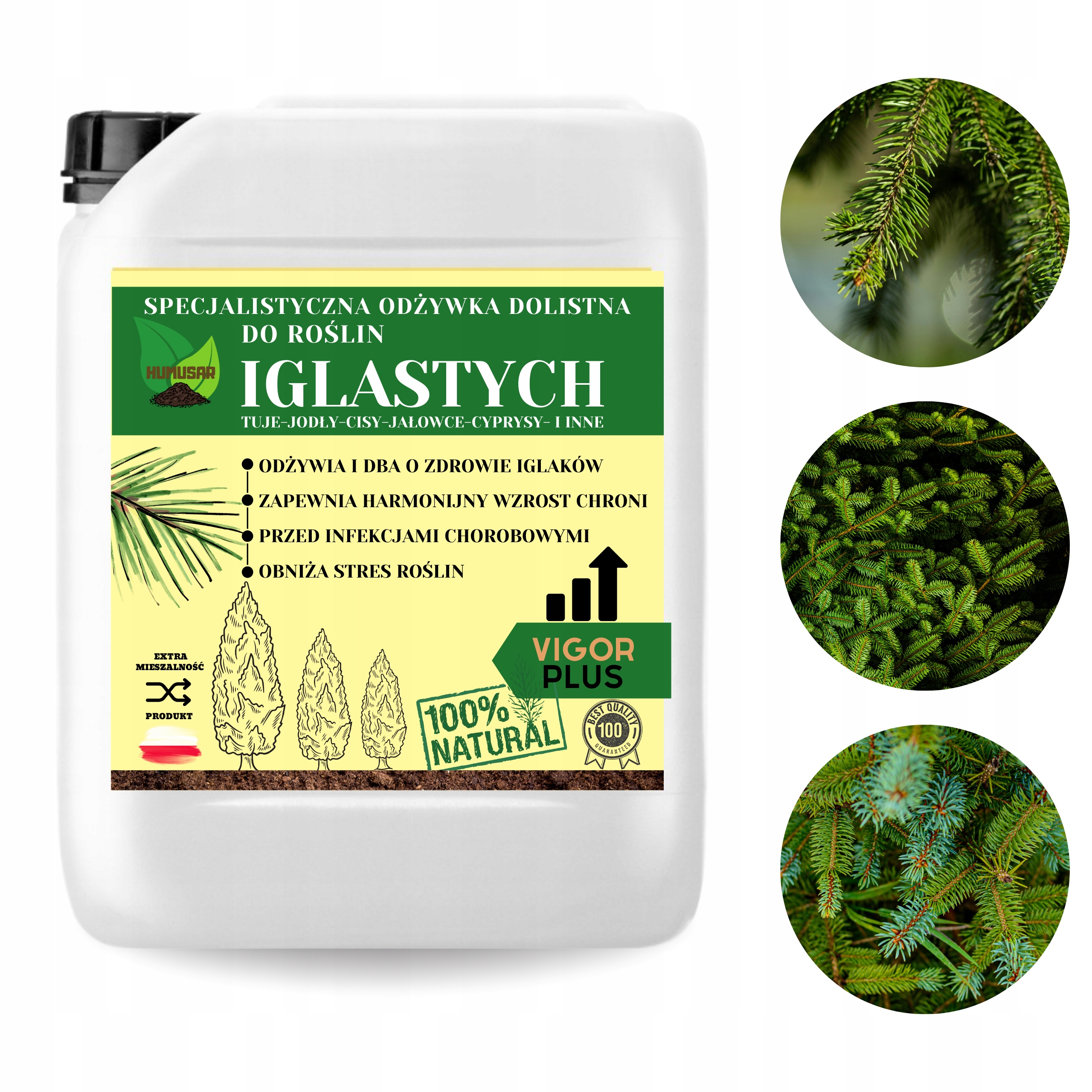 Hnojivo Tuje Jehličnany – přírodní kondicionér Eko, zdravé rostliny 10 l