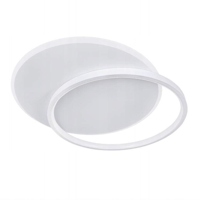 Lampa Stropné Svietidlo Biela 50CM Led Diaľkový Ovládač 3 Farby Moderná Diaľkový Ovládač Kruhy