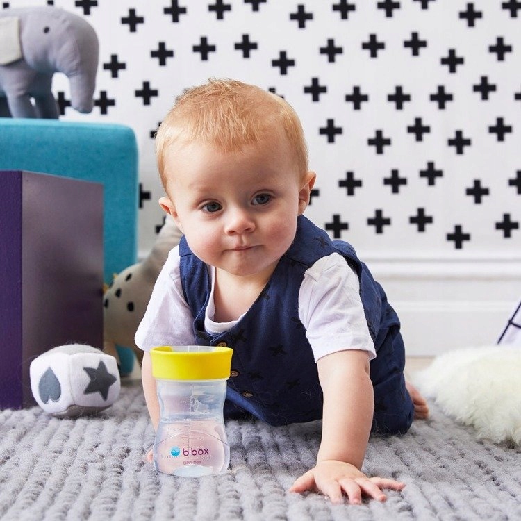 B.Box Kubek Treningowy do Picia 240ml Cytryna 12m+ Marka B.Box