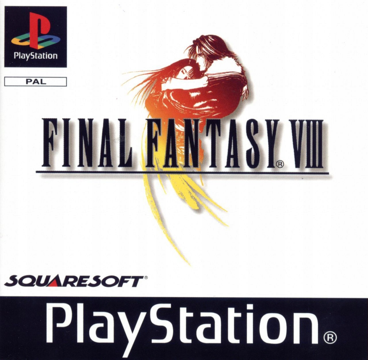 Final Fantasy VIII PS1 PSX Uszkodzona