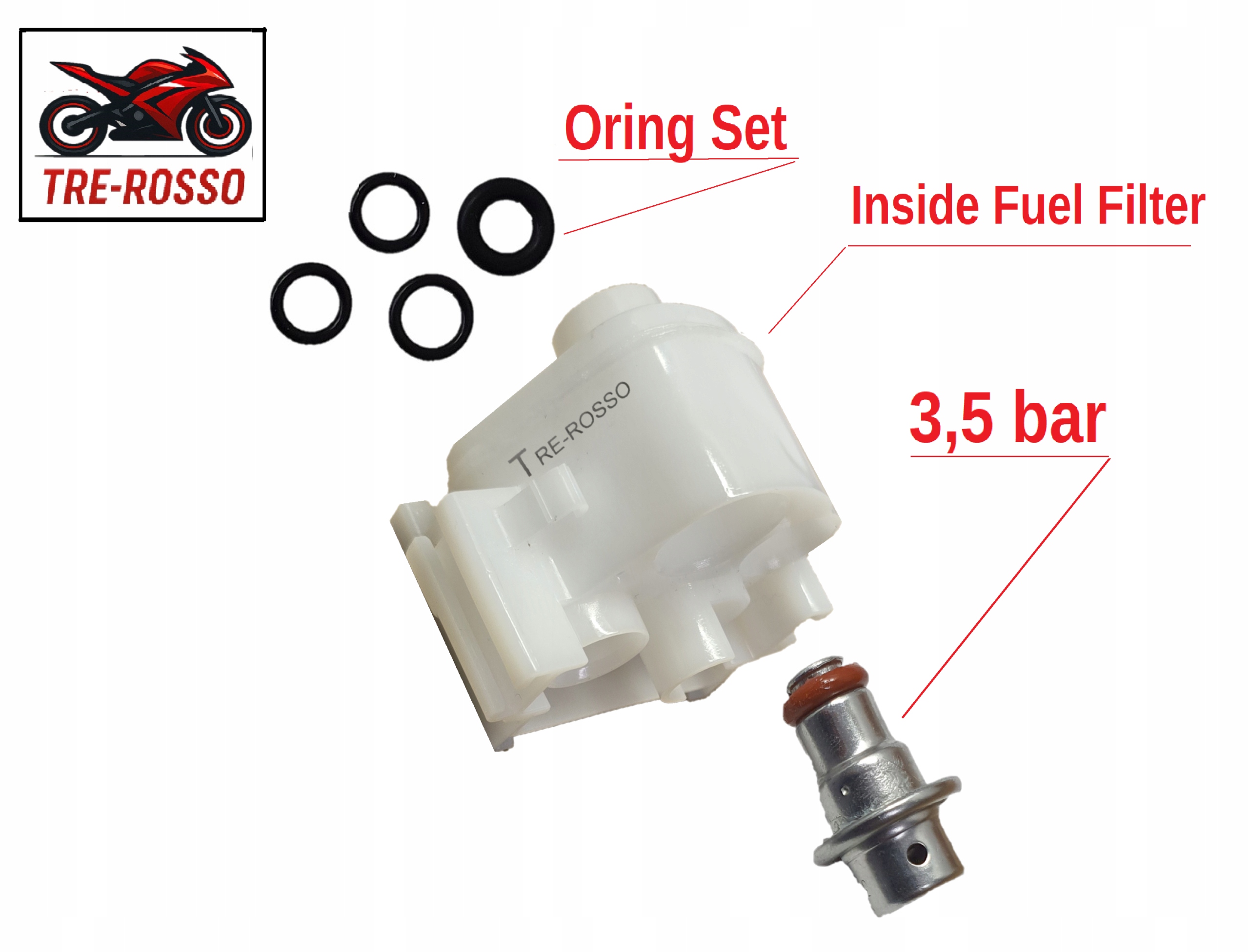 Suzuki Gsx Gsf 650 Bandit 07-14 Čerpadlo Palivový filtr regulátor tlaku