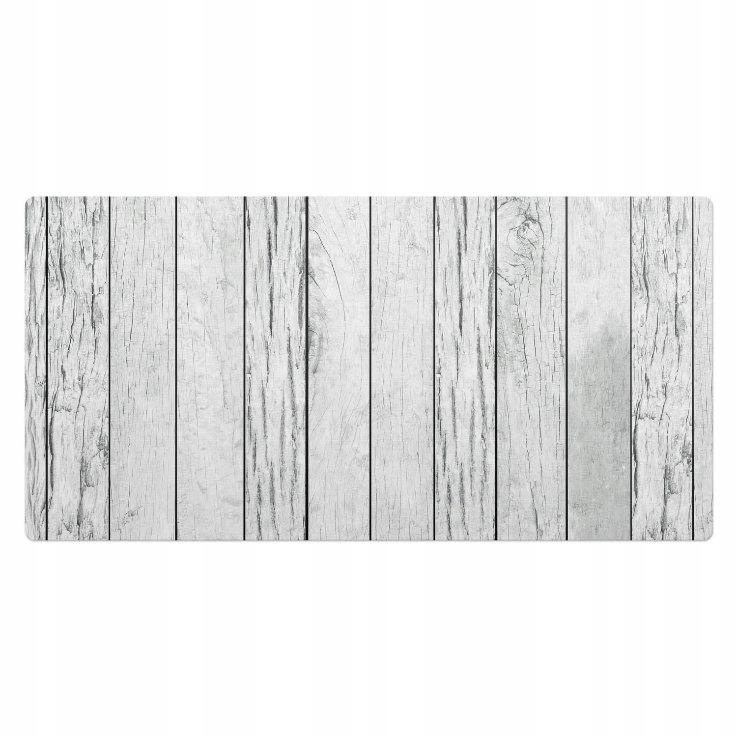 Podložka na psací stůl s potiskem Dřevěné desky ve vertikálním uspořádání, 100 x 50 cm