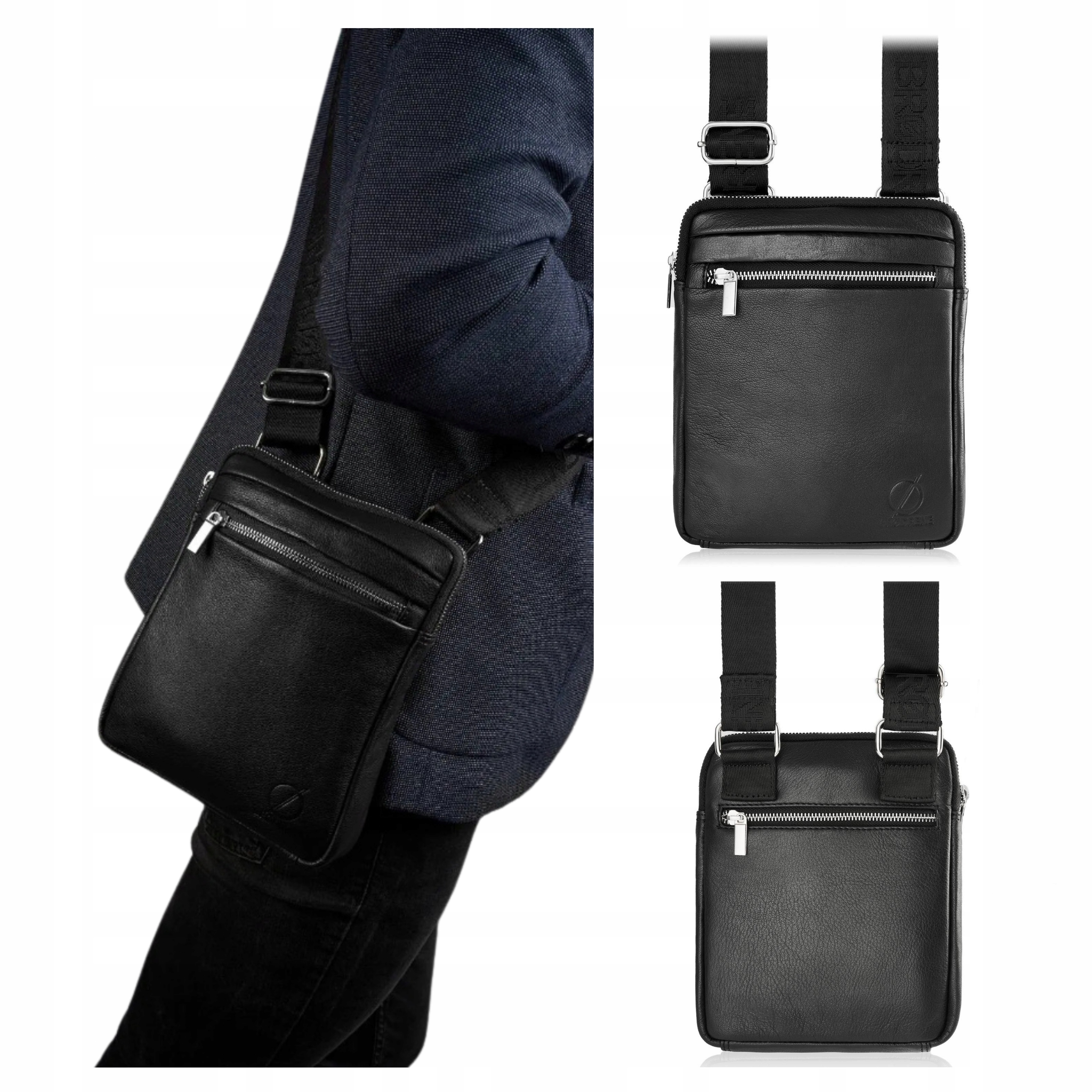 Pánská Kožená Taška Přes Rameno Brodrene Kabelka Přes Rameno Malá Městská Taška