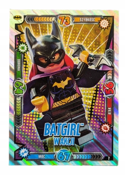 Karta Lego Batman Seria 1 Numer 007