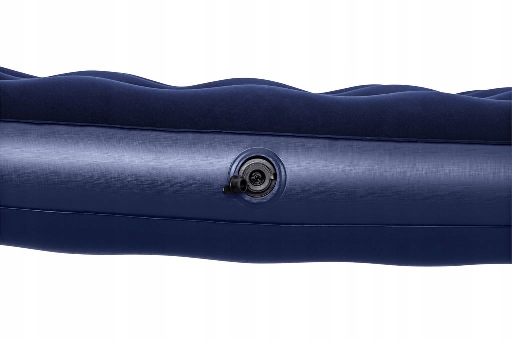 MATERAC DMUCHANY WELUROWY 2 osobowy 203x152x22 cm BESTWAY Łóżko POMPOWANE Długość 203 cm