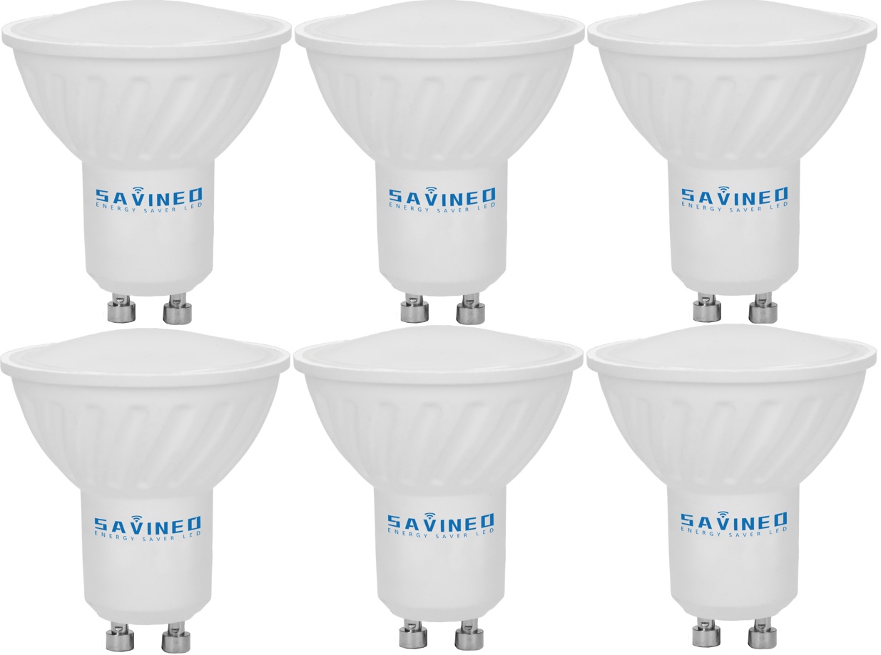 

Zestaw 6x Żarówka Led GU10 2W 15W 230V ciepła
