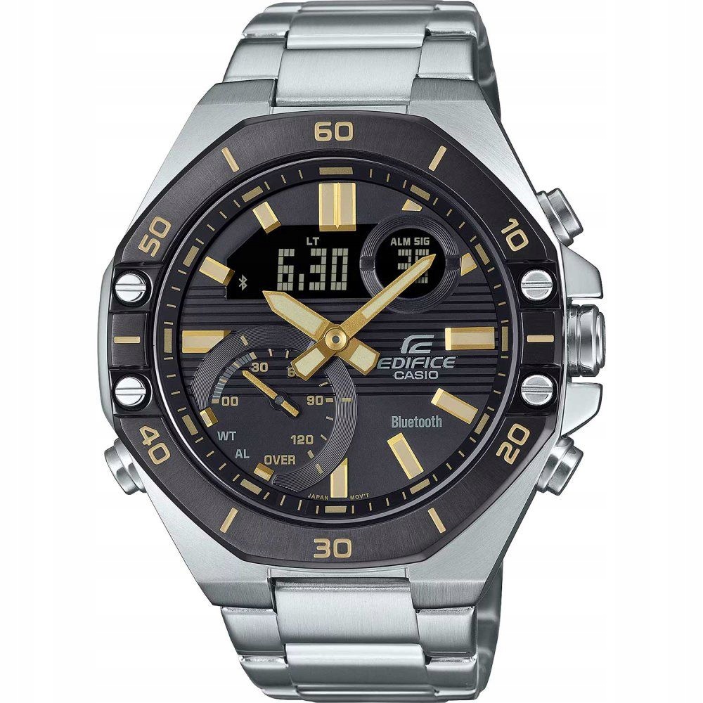 Casio Edifice ECB-10DB-1A9 Zegarek męski 51 mm