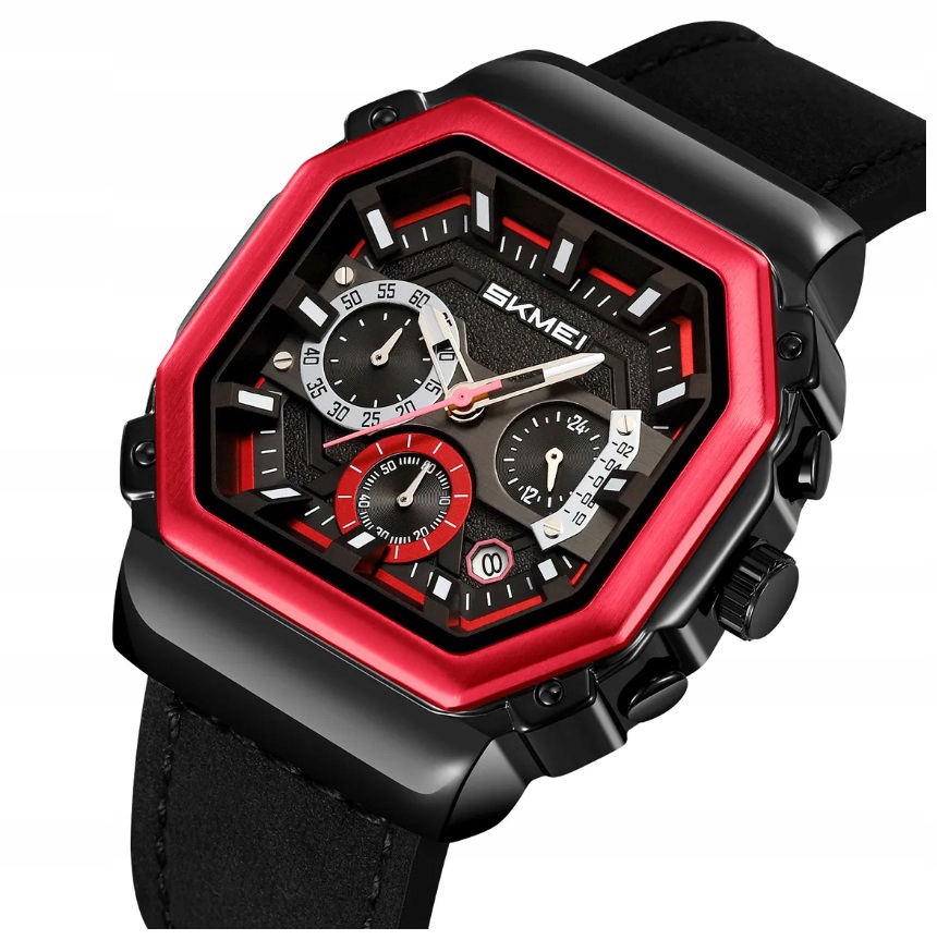 Pánské hodinky Skmei skm.125181c.mn analogový pásek chronograf datumovka stopky