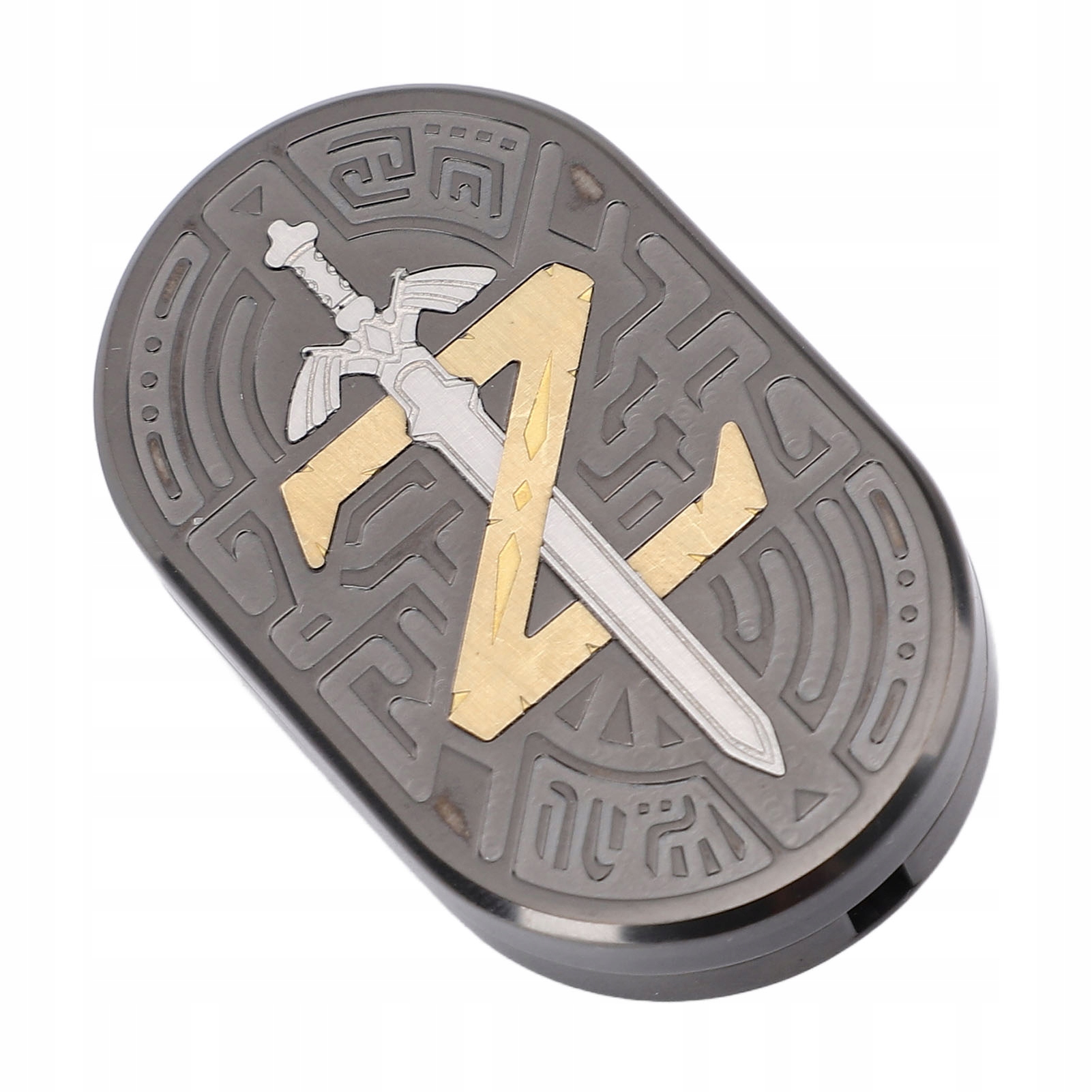 2Pcs Sword And Sheild Push Slider З Нержавіючої Сталі, Латуні V0
