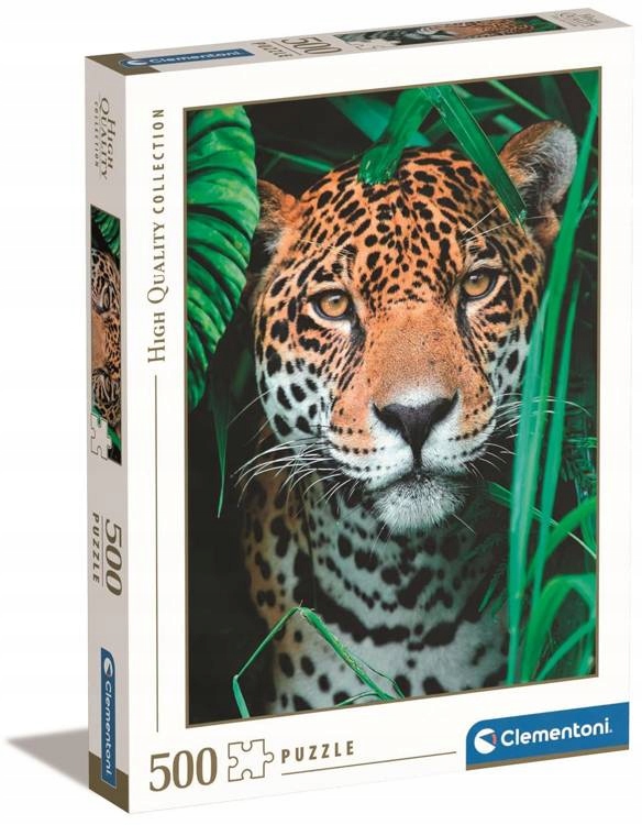 

Clementoni Puzzle 500 El Hq Jaguar W Dżungli 35127